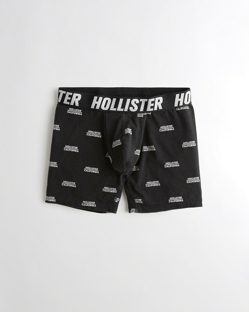 Mutande Hollister Uomo Longer-Length Trunk Nere Italia (638FELDZ)